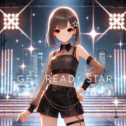 GET READY STAR ジャケットイラスト
